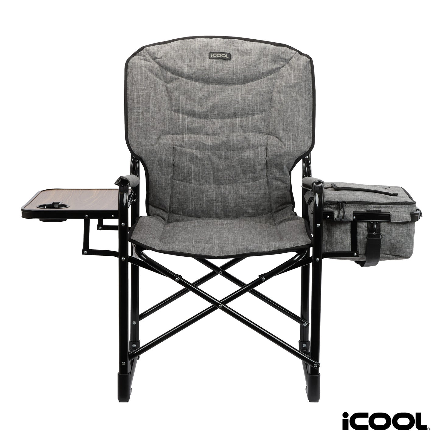 iCOOL Twin Peaks Deluxe Camping Chair With 18-Can Cooler