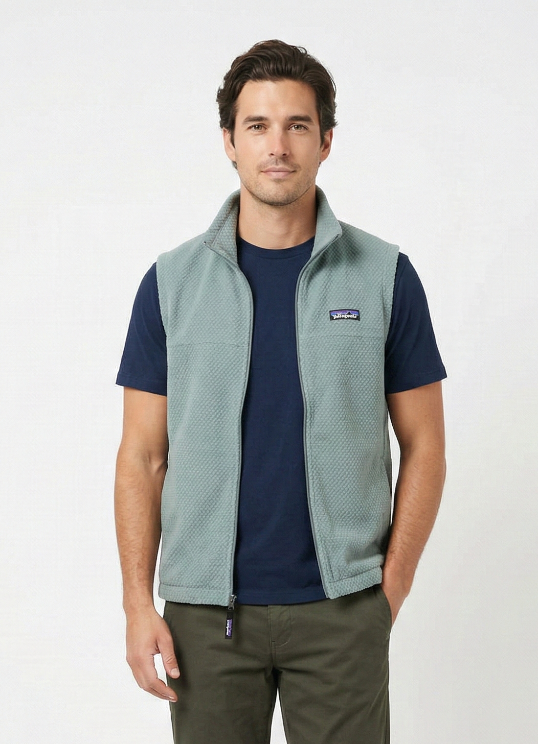 Patagonia Men's Textured Fleece Vest