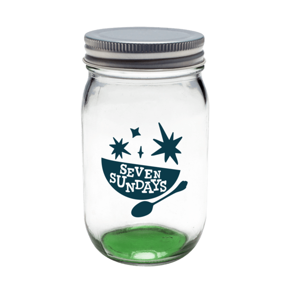 Homemade 16 oz. Canning Lids Mason Jar