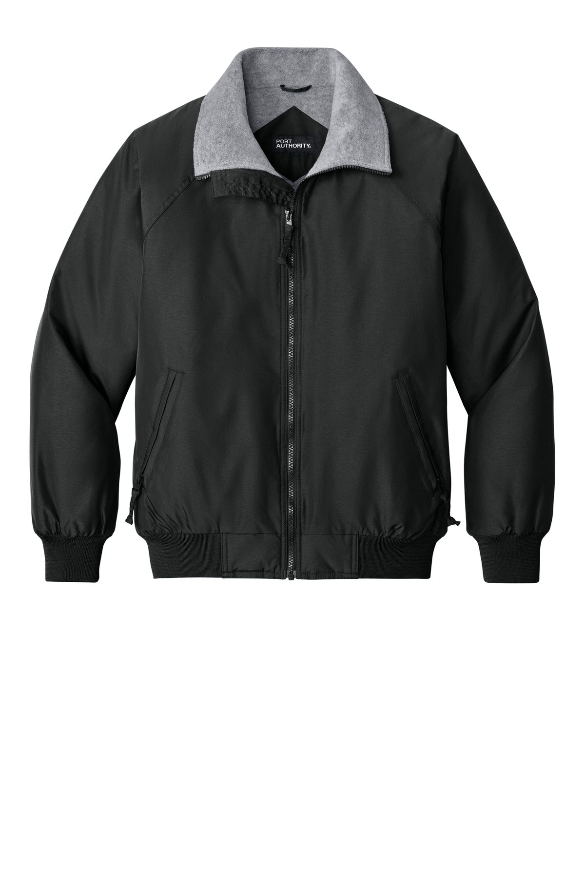 SanMar J754_trueblackgreyheather_flat_front.jpg?v=1762277647