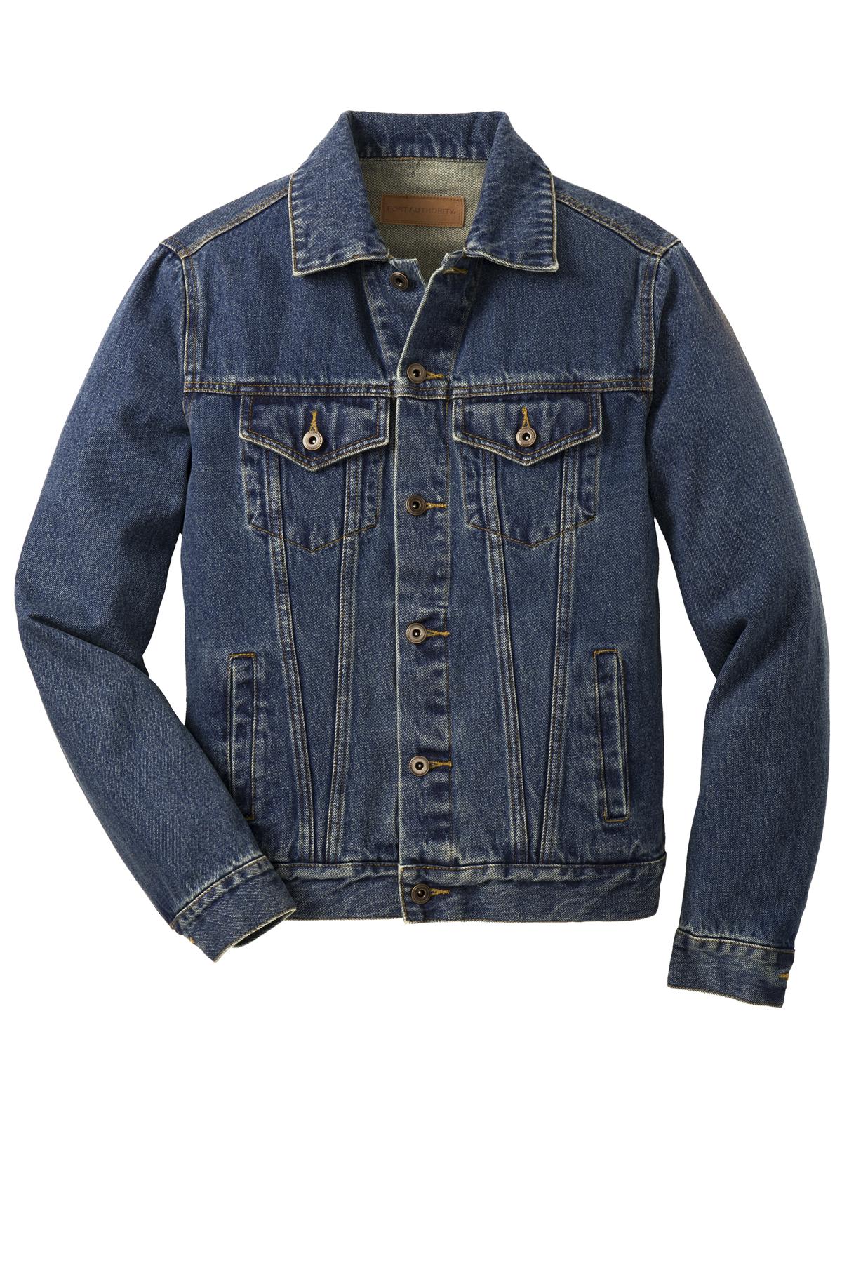 Port Authority Denim Jacket. J7620