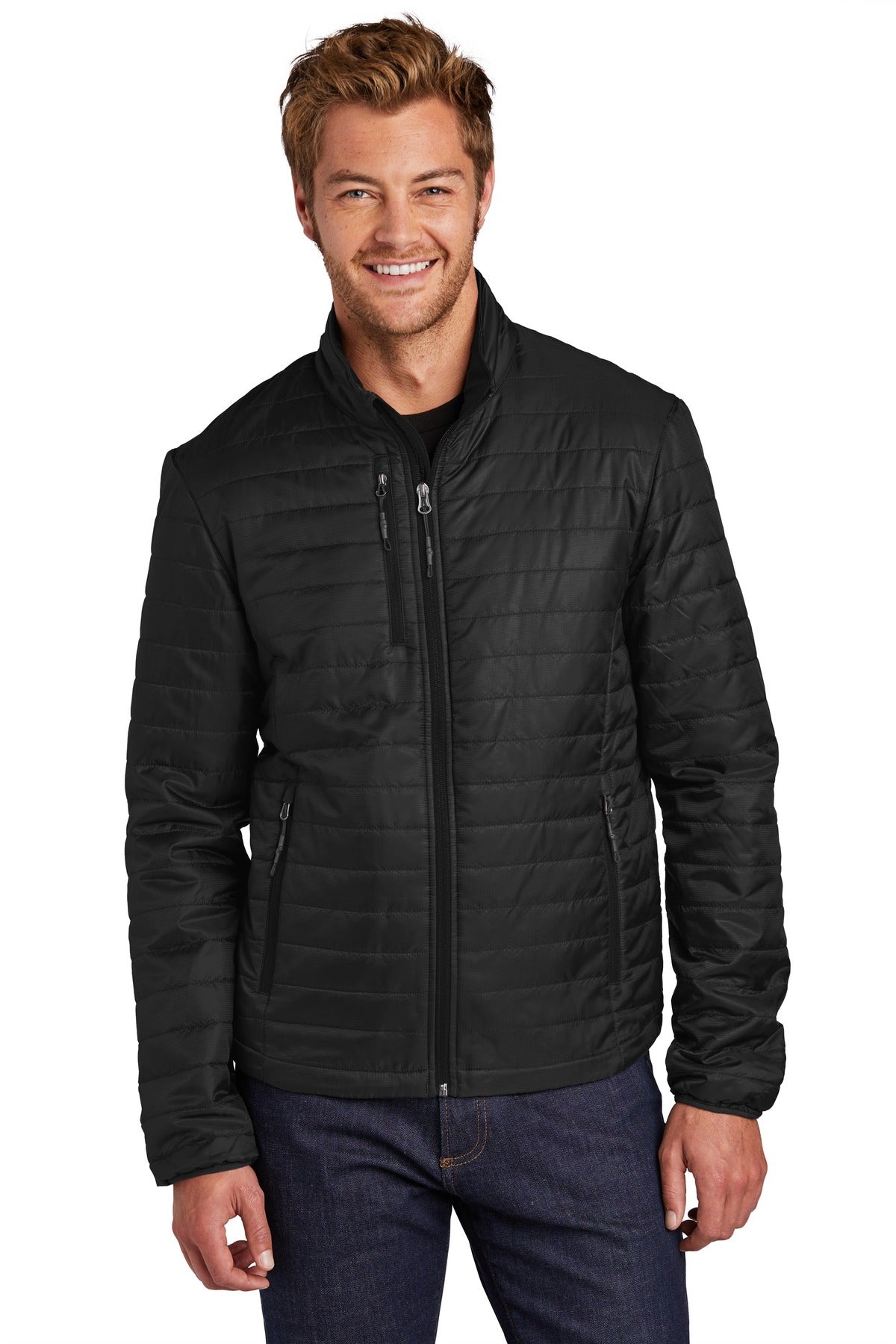 SanMar J850_deepblack_model_front_112019.jpg
