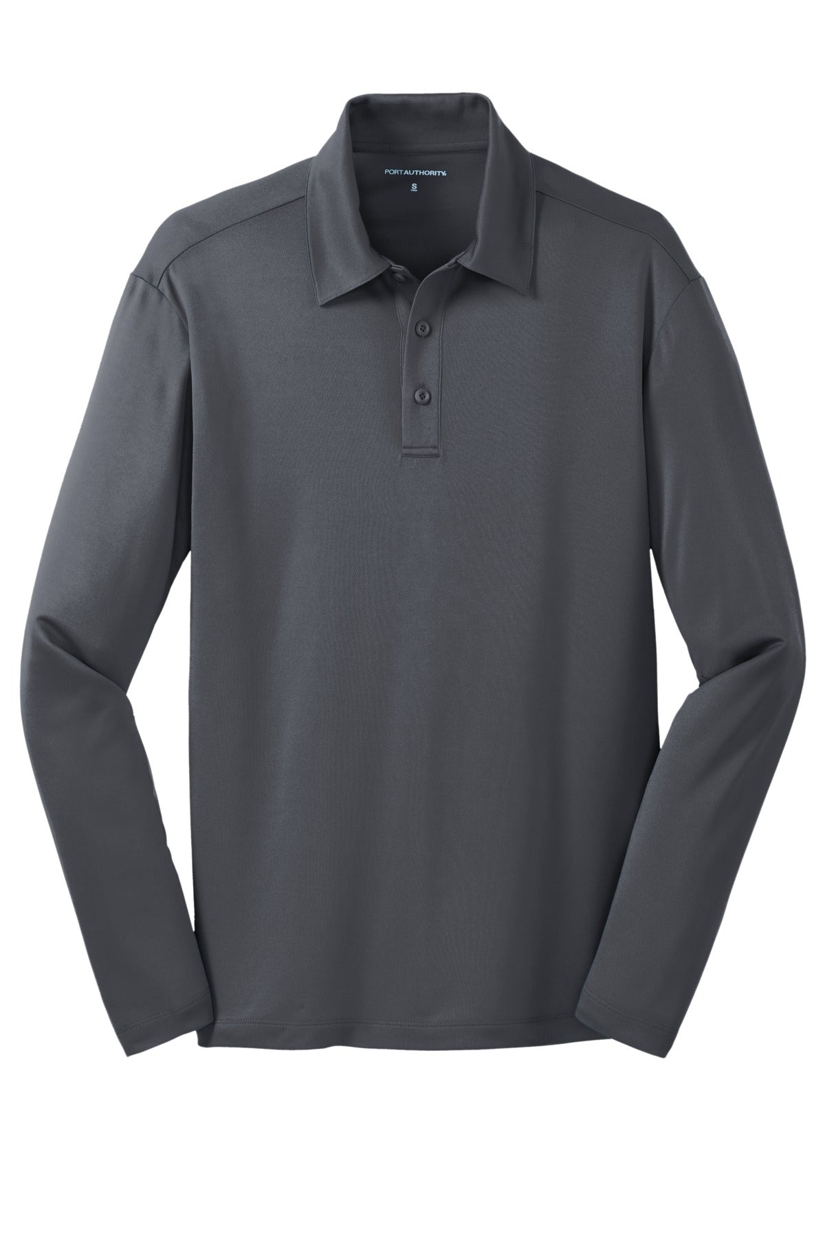 Port Authority Silk Touch Performance Long Sleeve Polo. K540LS