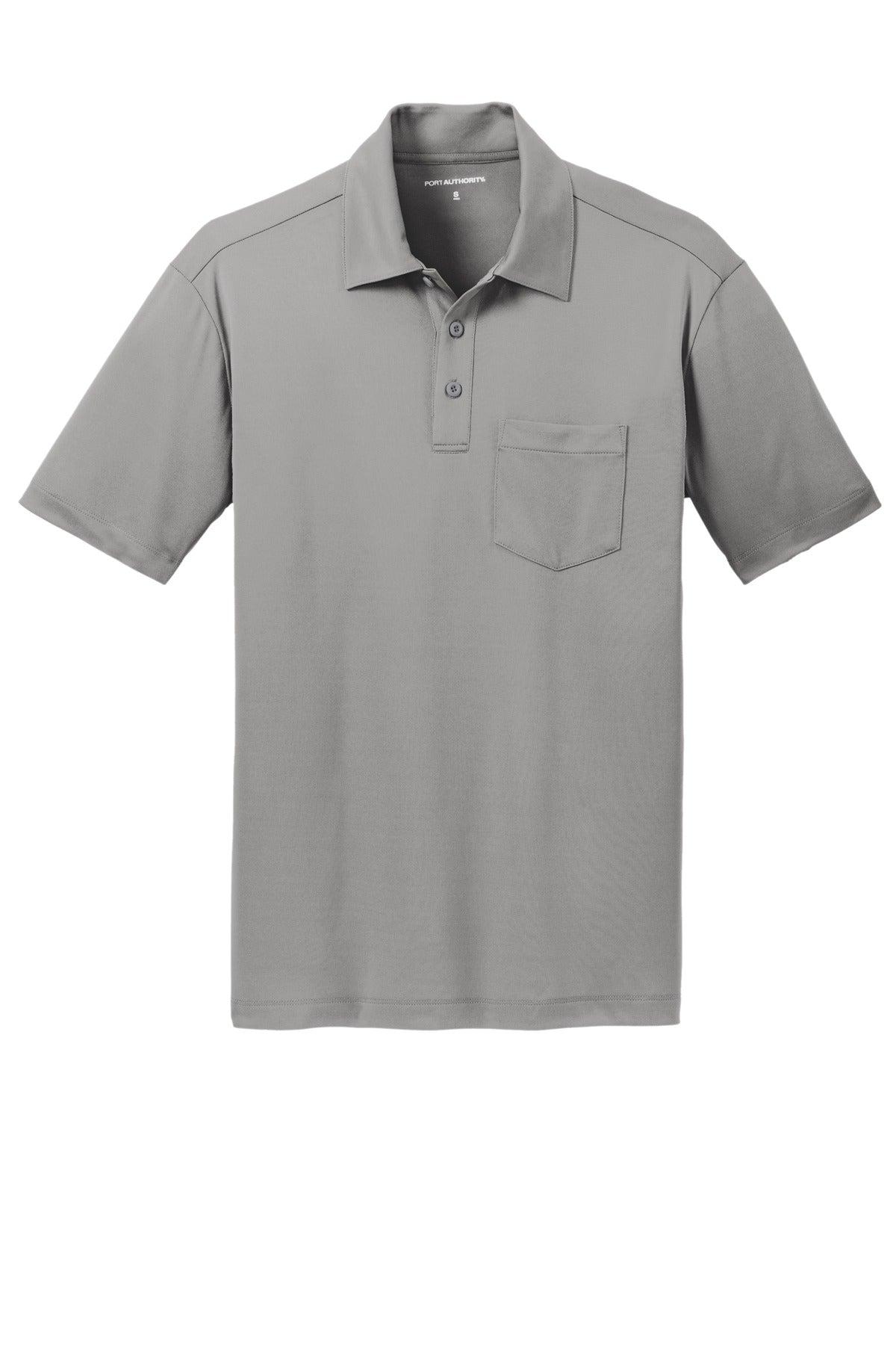 Port Authority Silk Touch Performance Pocket Polo. K540P