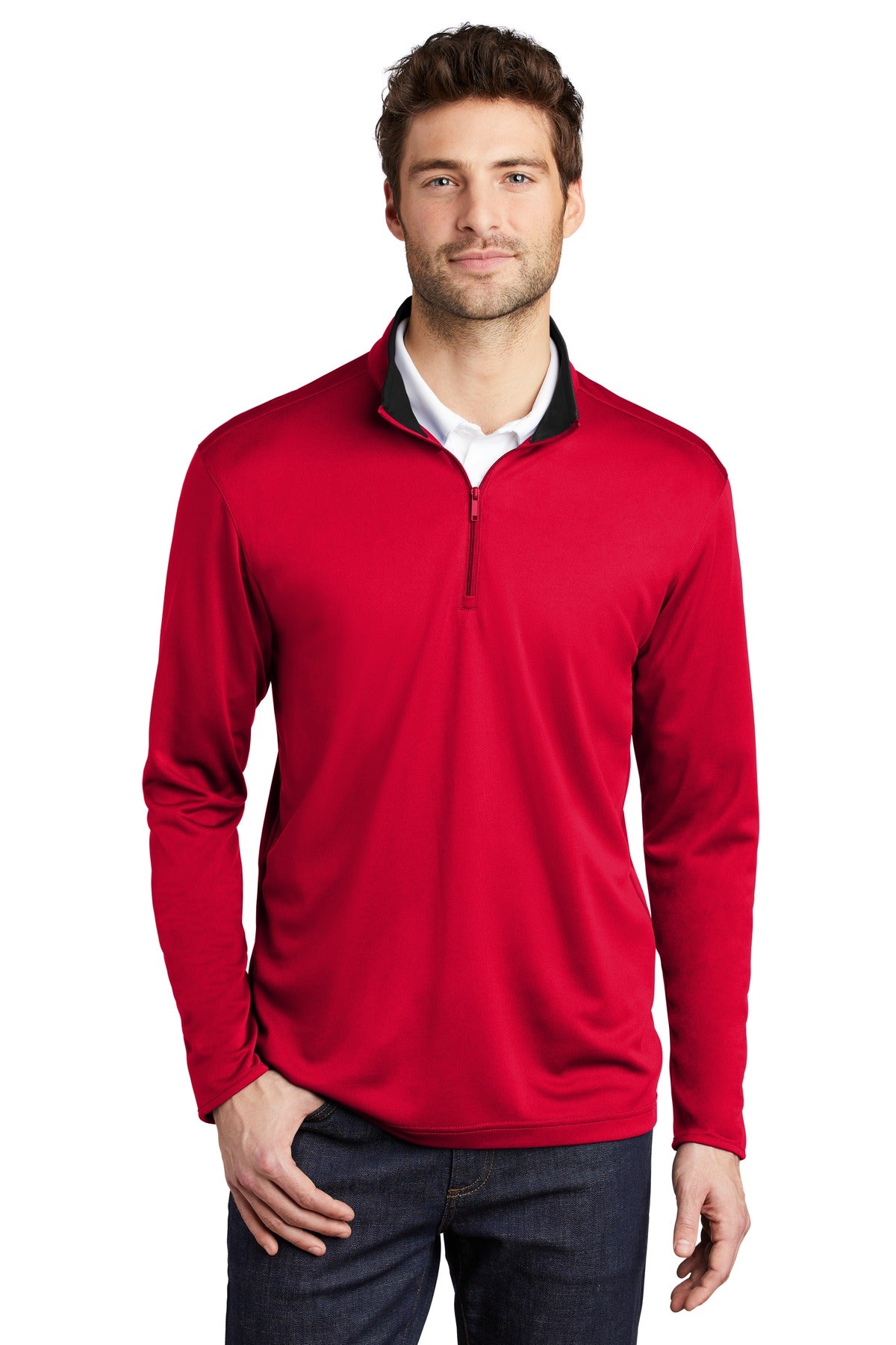 SanMar K584_redblack_model_front_082019.jpg