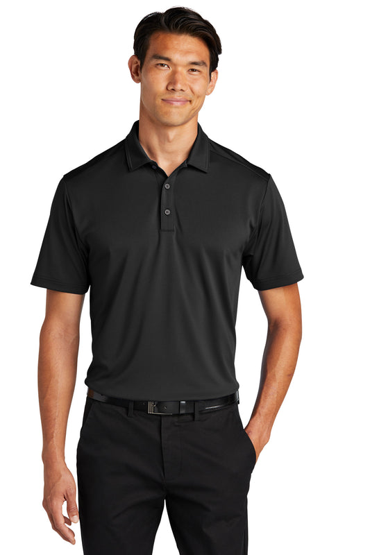 Front View of DeepBlack Port Authority C-FREE Snag-Proof Polo K864 - XS