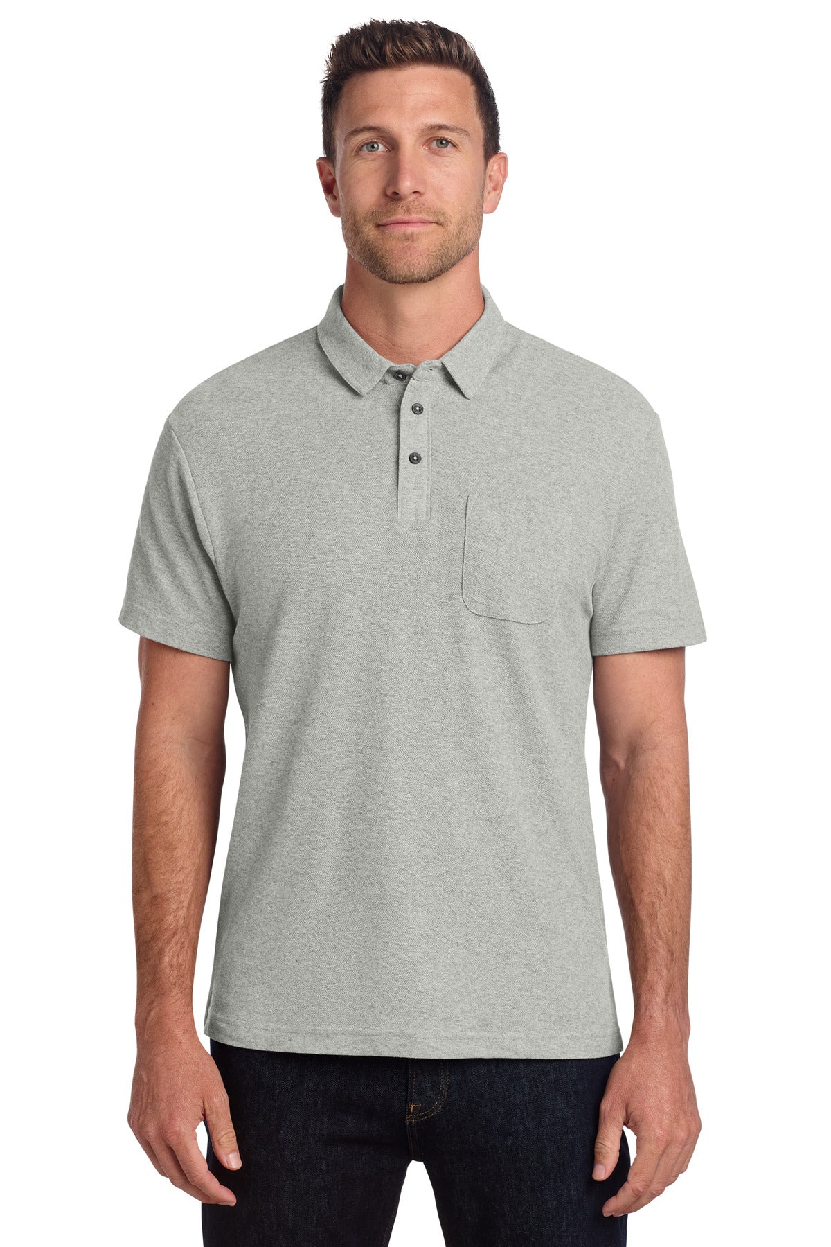 SanMar K868_deepsmokeheather_model_front.jpg