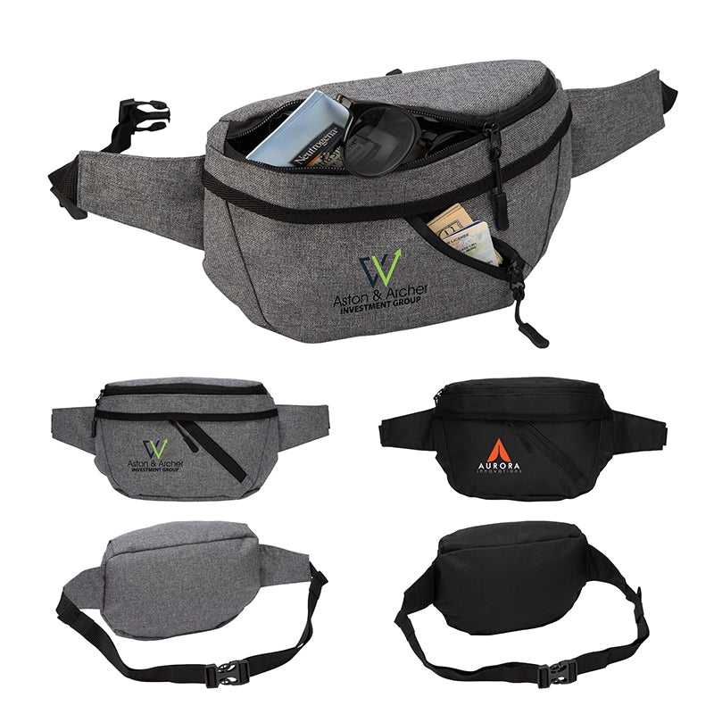 N/A Ontario Two-Pocket Crossbody / Waist Bag