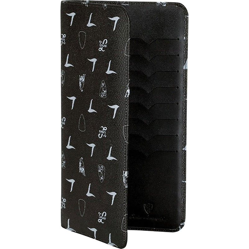 N/A Black Travel Wallet