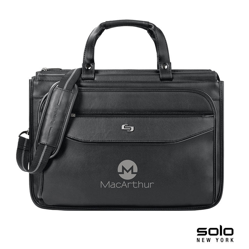 Solo New York Harrison Triple Compartment Briefcase