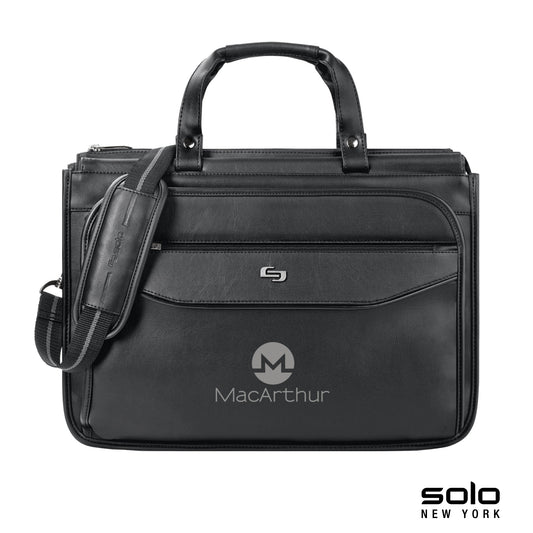 Solo New York Harrison Triple Compartment Briefcase