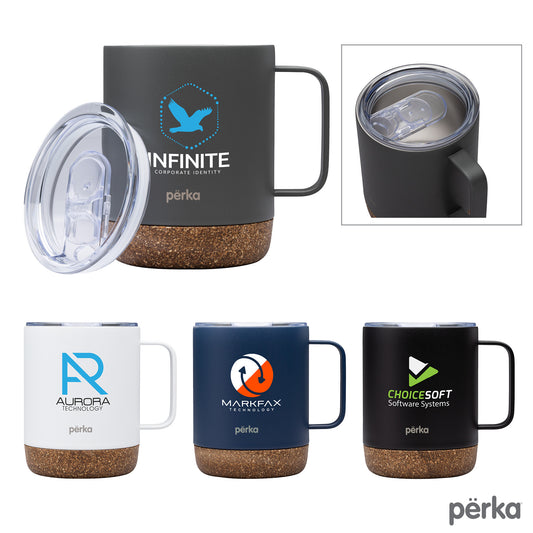 Perka® Wyatt 12 oz. Double Wall, Stainless Steel Camping Mug
