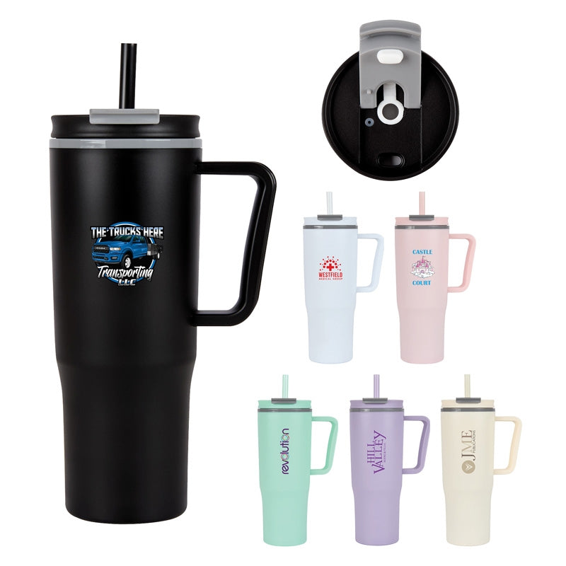 N/A Agnew 30 oz. Double Wall Polypropylene Mug