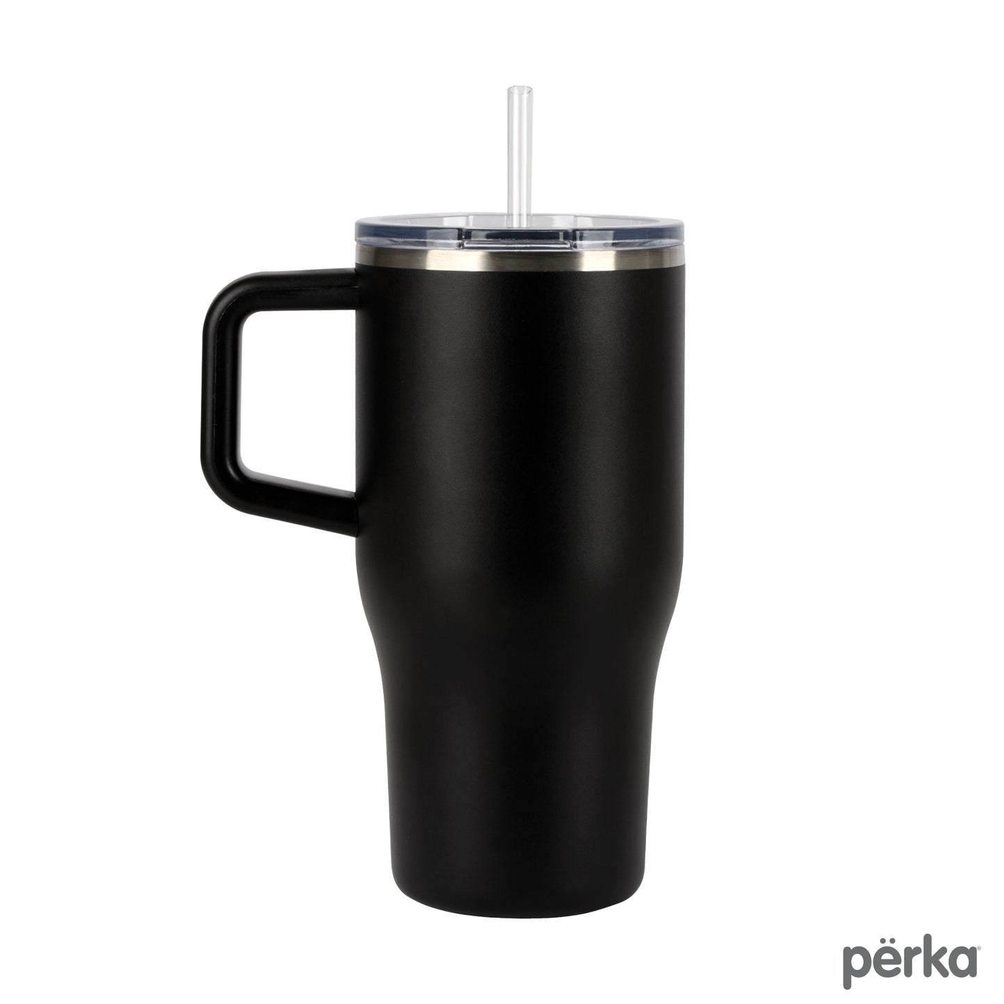 Perka® Myrton 20 oz. Double Wall, Recycled Stainless Steel Travel Mug