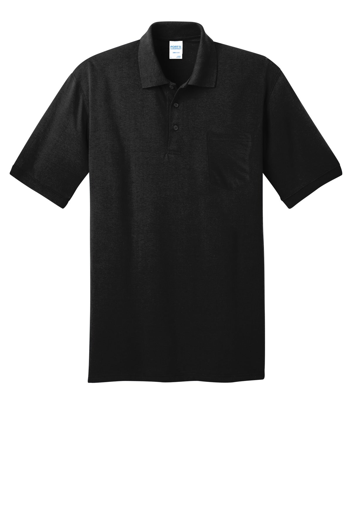 Port & Company Core Blend Jersey Knit Pocket Polo. KP55P