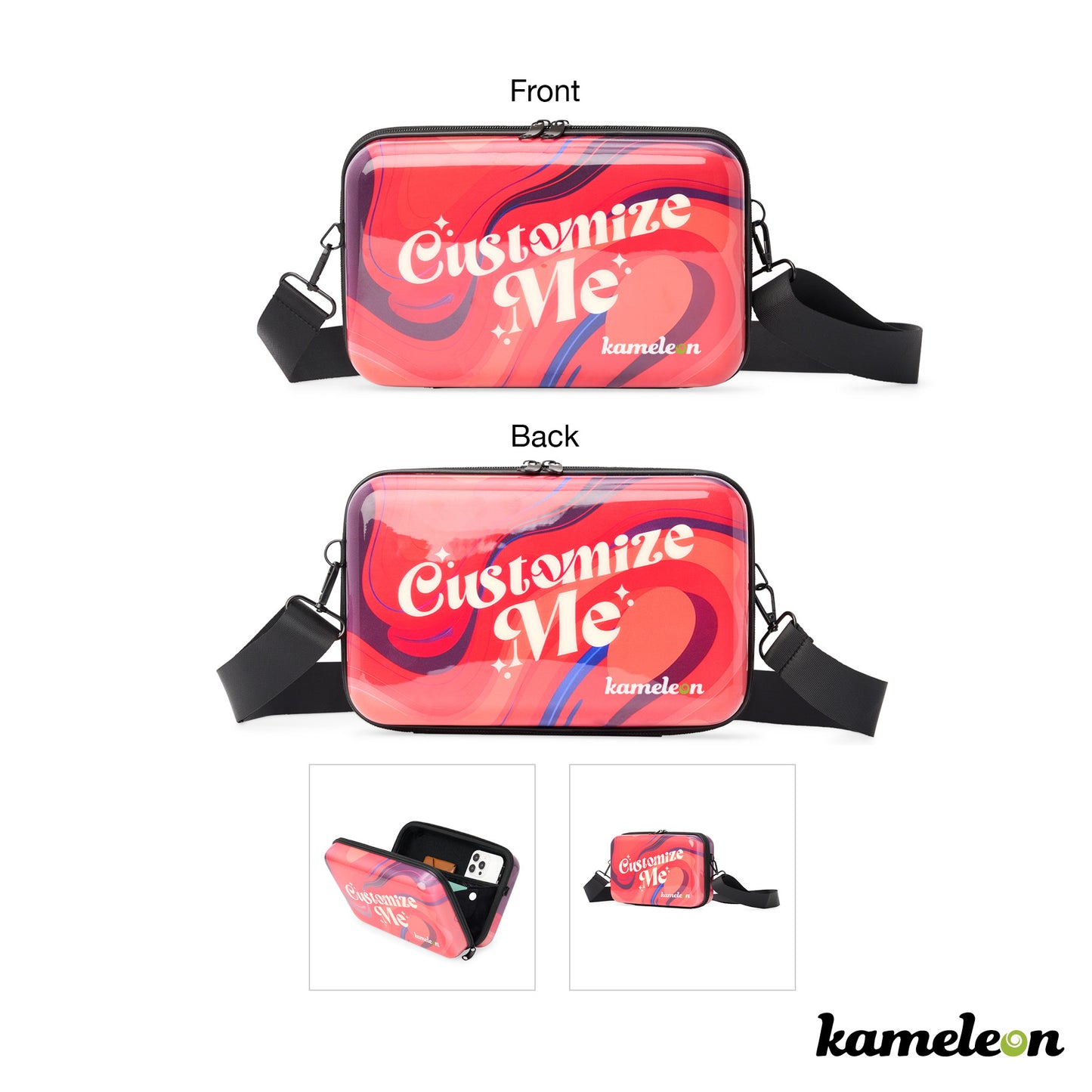 Kameleon Customizable Wide Crossbody Case