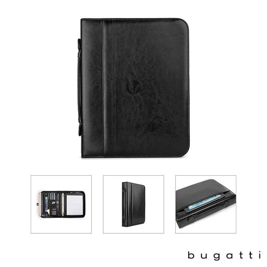 N/A Bugatti 3-Ring Binder Padfolio