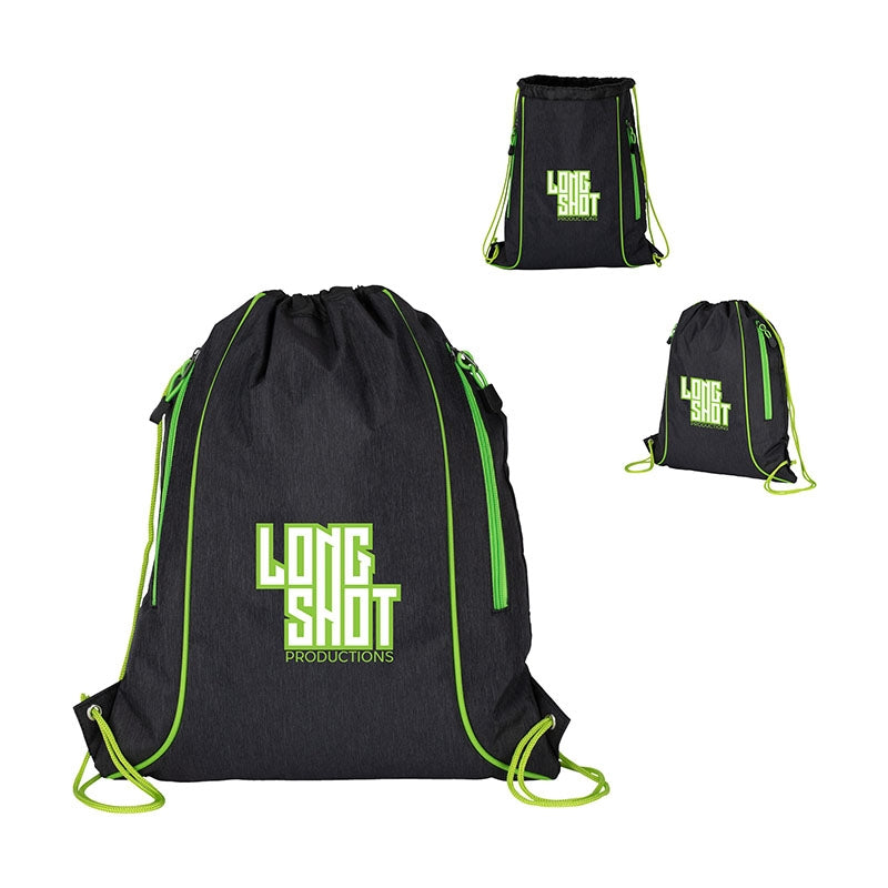 N/A Seville Drawstring Bag w/ Color Accents