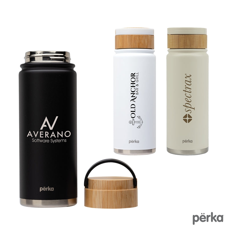 N/A Perka® Lennox 18 oz. Double Wall, Stainless Steel Bottle