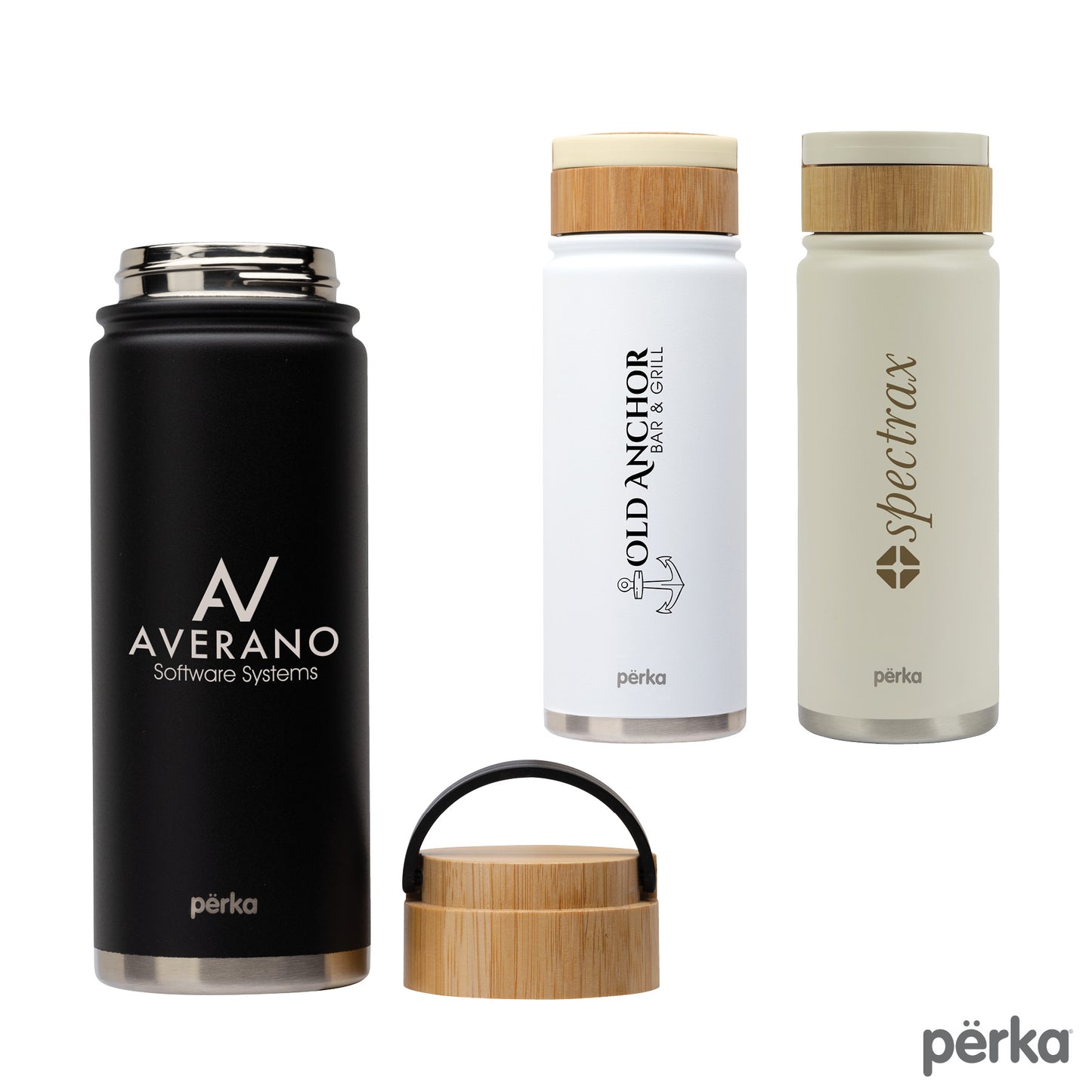 Perka® Lennox 18 oz. Double Wall, Stainless Steel Bottle