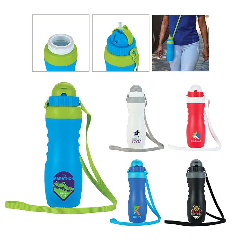 N/A Remi 18 oz. Double Wall Polypropylene Water Bottle