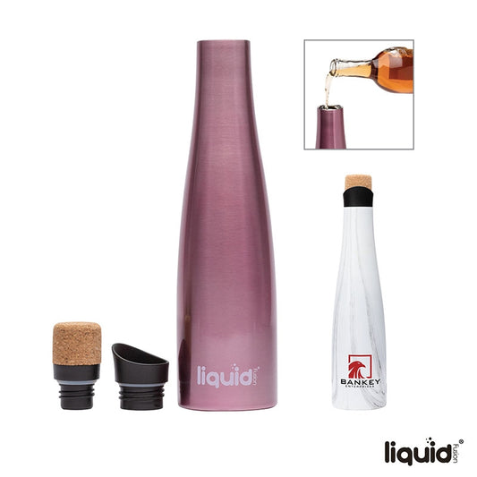 N/A Liquid Fusion® 25 oz. Vacuum Insulated Steel Wine Carafe / Bottle