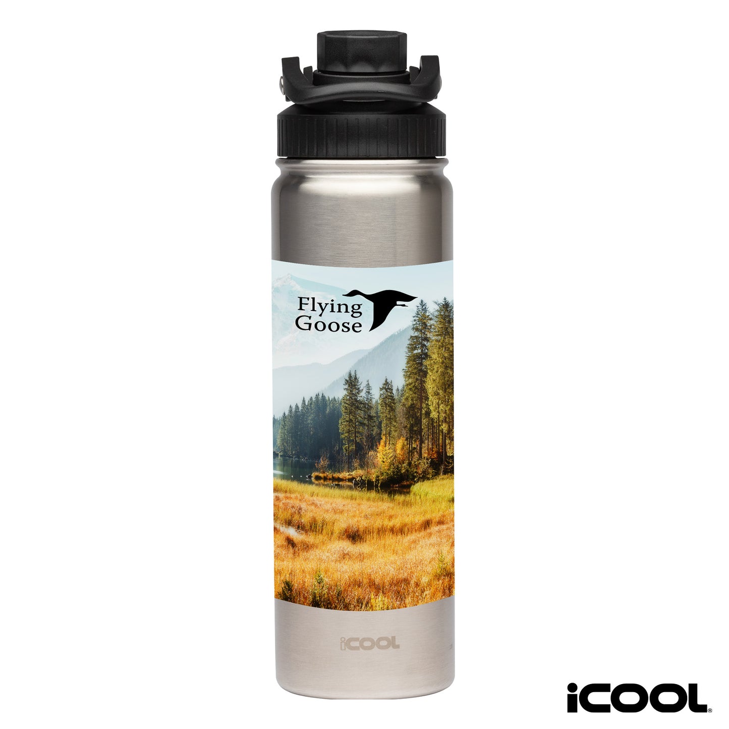 iCOOL® Durango 24 oz. Double Wall, Stainless Steel Water Bottle