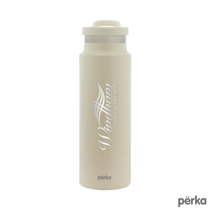 Perka® Monroe 24 oz. Double Wall Recycled Stainless Steel Water Bottle