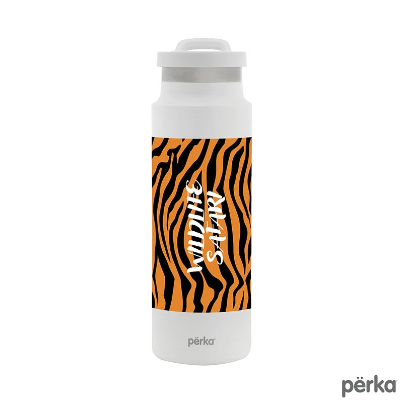 Perka® Monroe 24 oz. Double Wall Recycled Stainless Steel Water Bottle