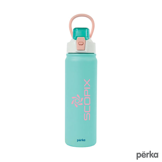 Aqua Perka® Rex Fresh 24 oz. Double Wall, Recycled Stainless Steel Water Bottle