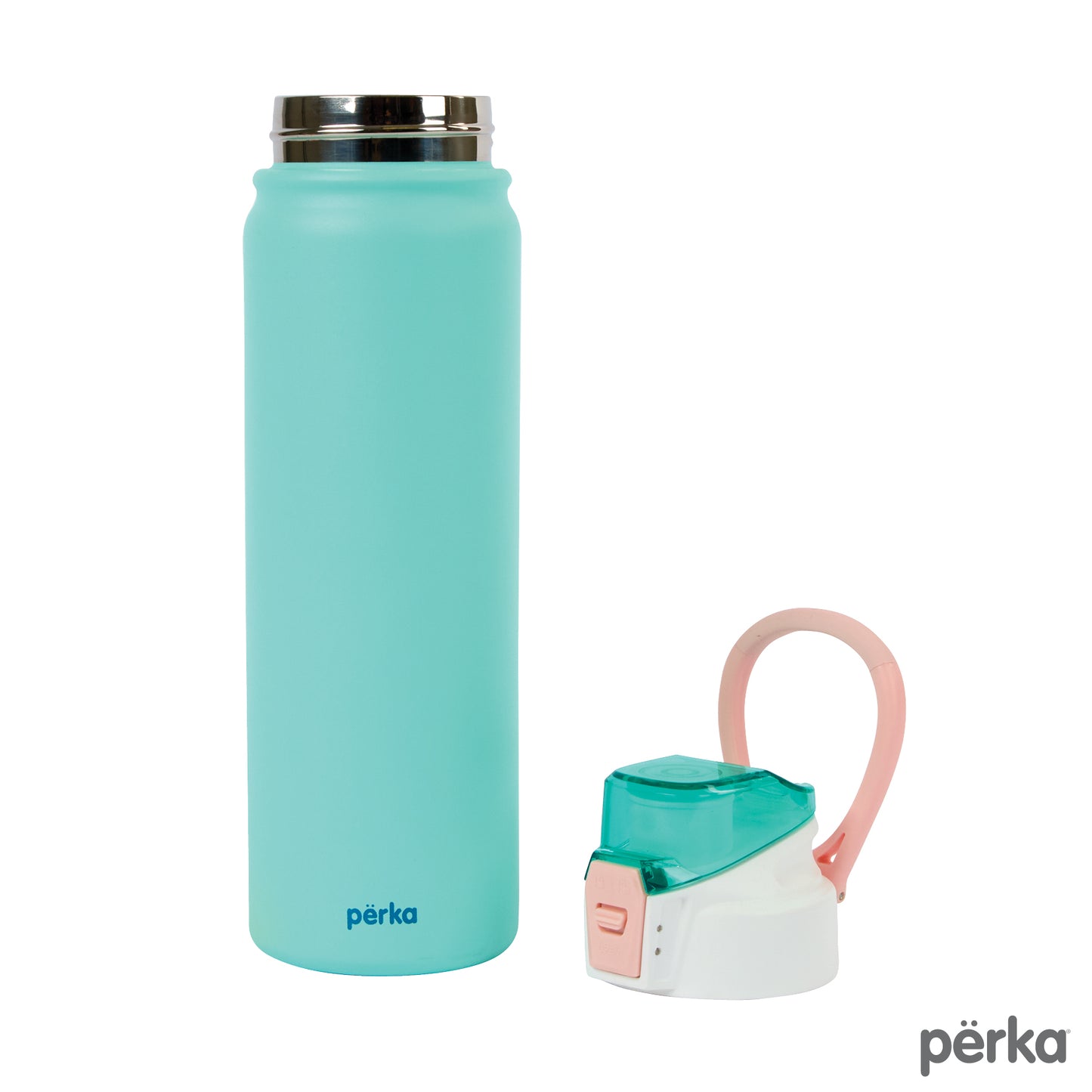 Perka® Rex Fresh 24 oz. Double Wall, Recycled Stainless Steel Water Bottle