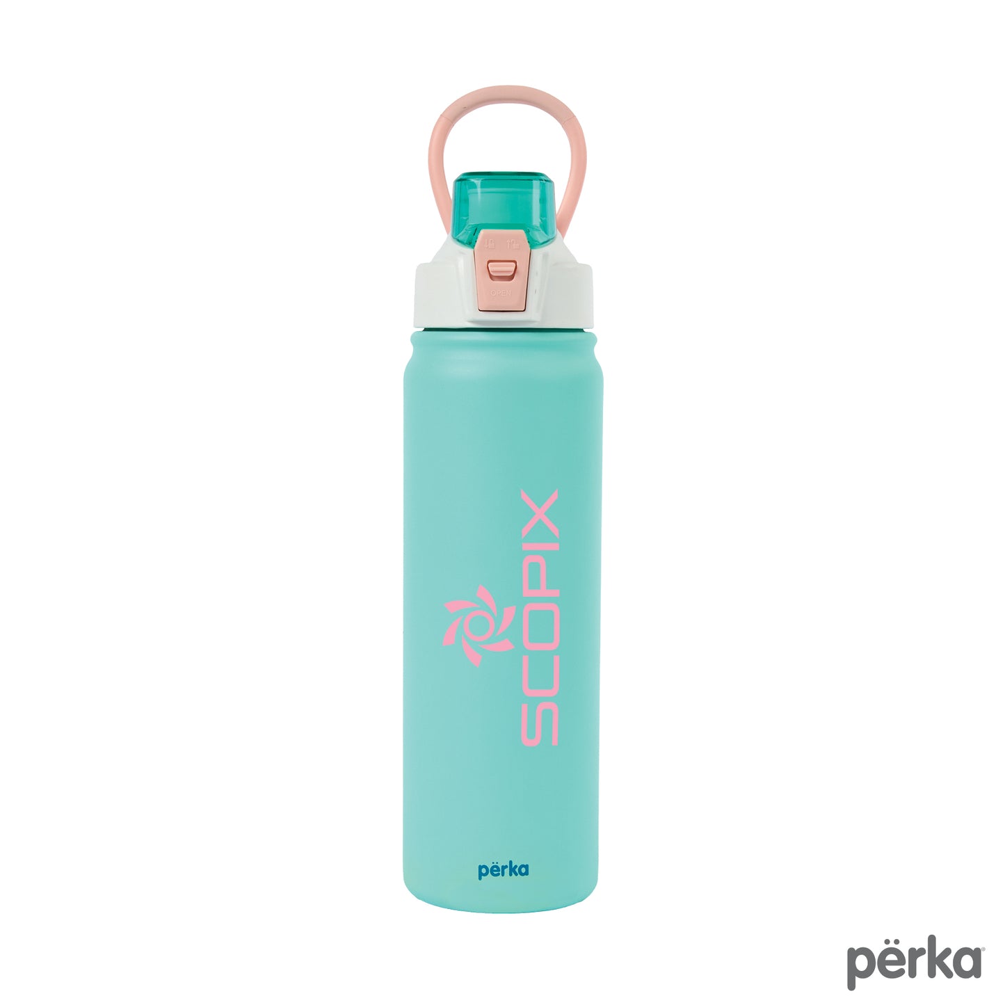 Perka® Rex Fresh 24 oz. Double Wall, Recycled Stainless Steel Water Bottle