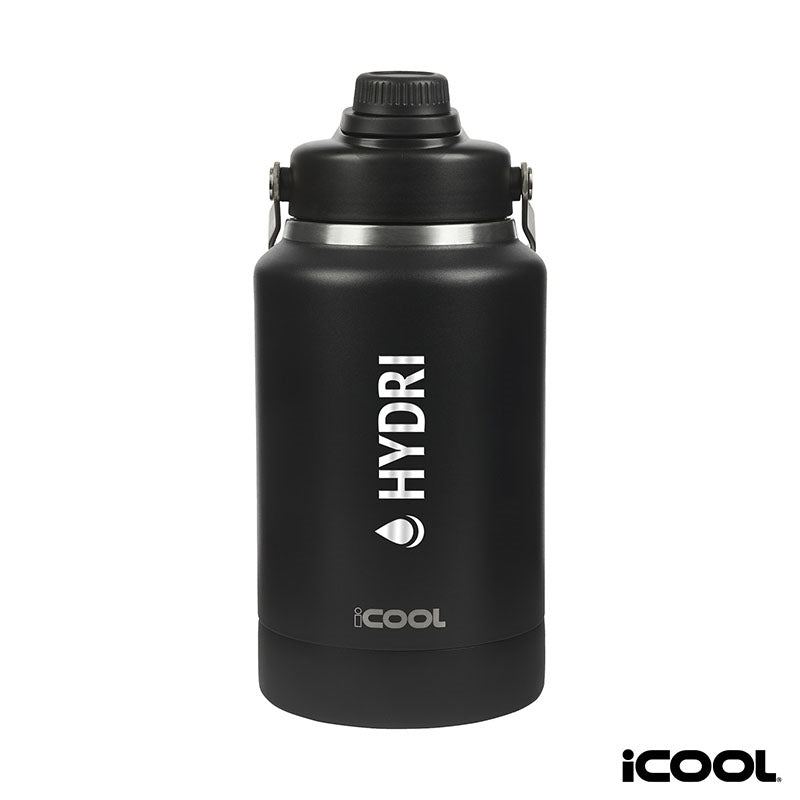 iCOOL® Mariposa 64 oz. Double Wall Stainless Steel Jug w/ Bowl