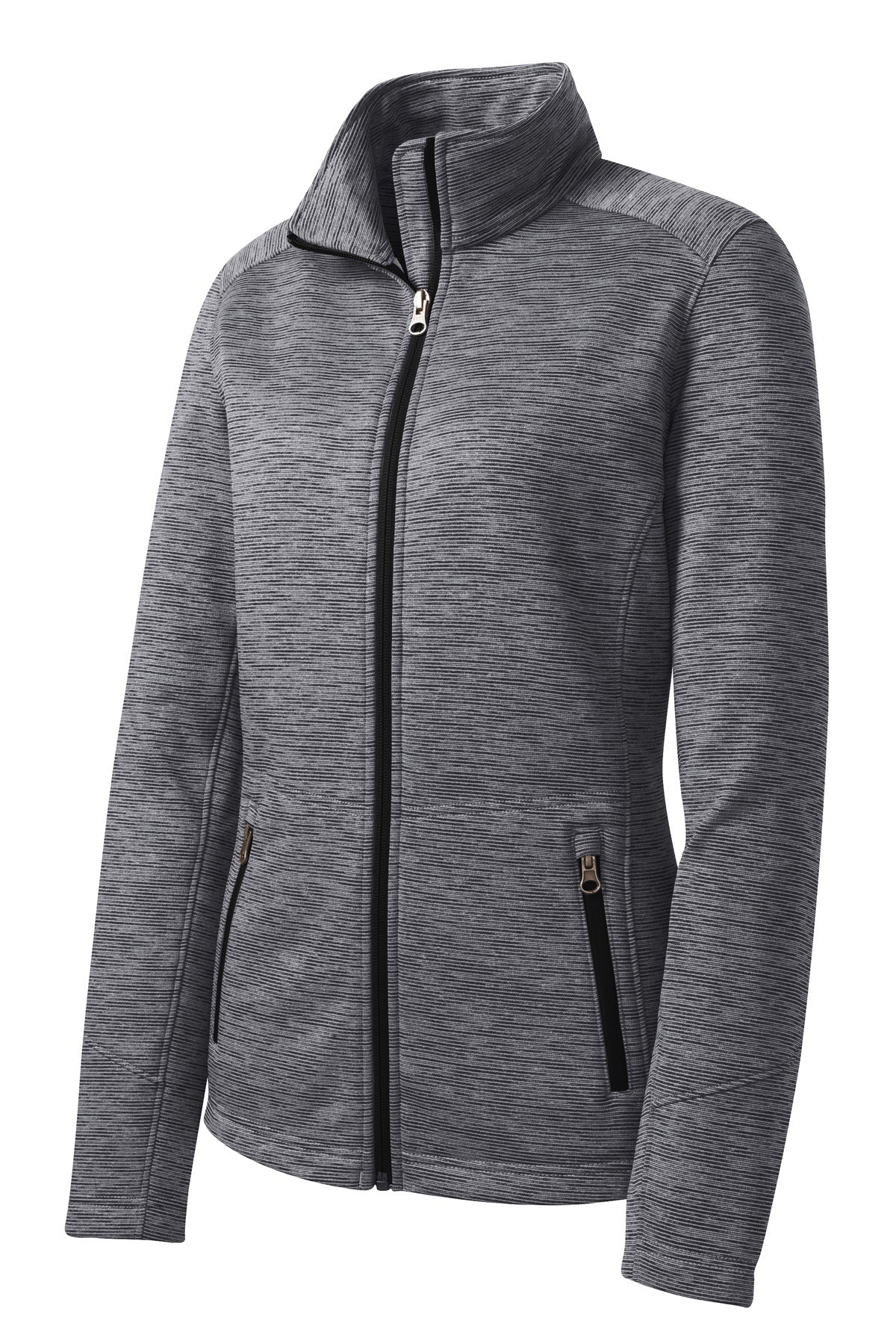 Port Authority Women's Digi Stripe Fleece Jacket. L231