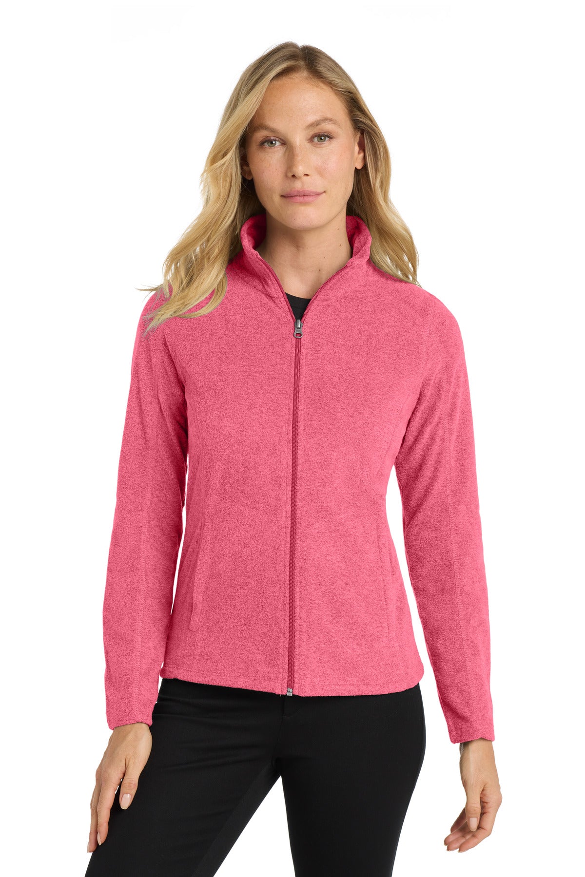 SanMar L235_pinkraspberryheather_model_front.jpg