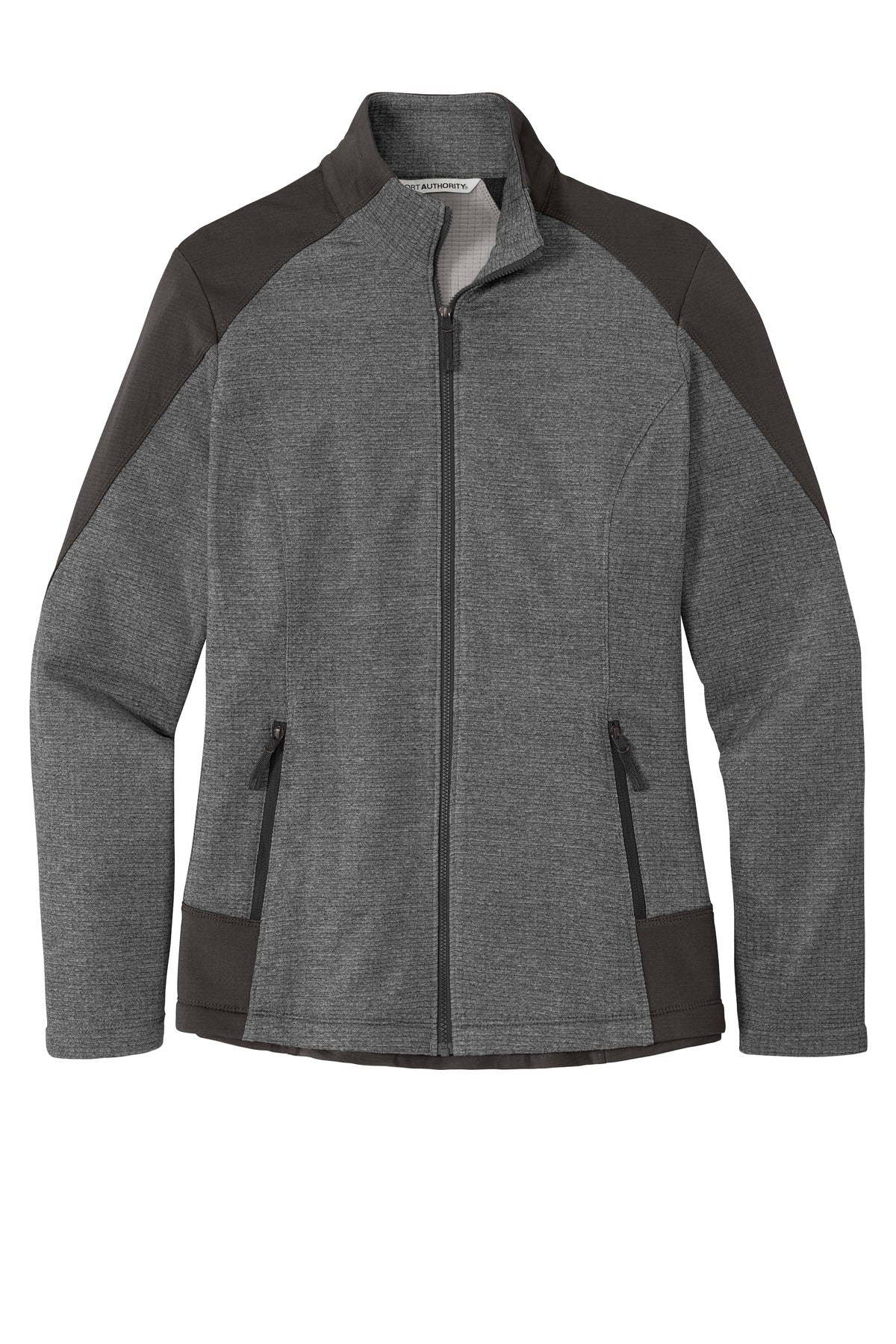 Port Authority Women's Grid Fleece Jacket. L239