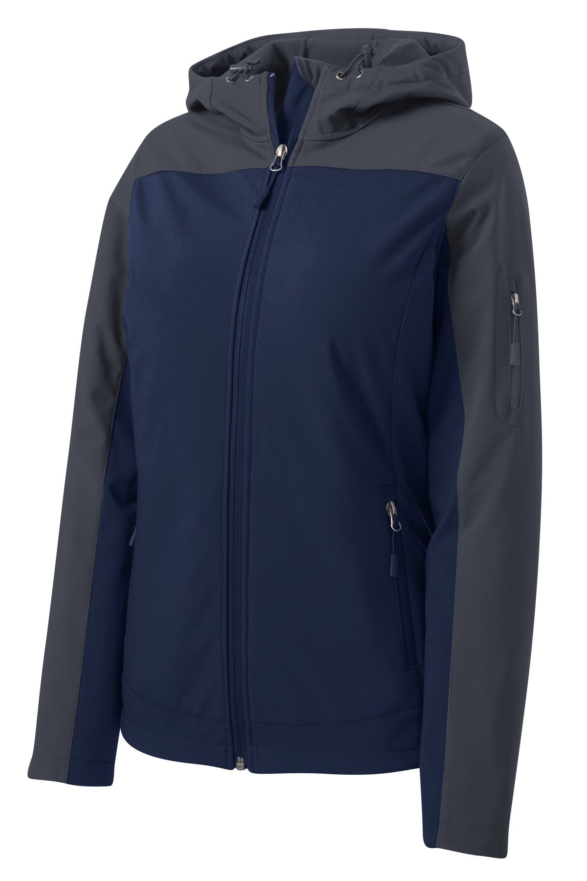 Port Authority Women's Hooded Core Soft Shell Jacket. L335