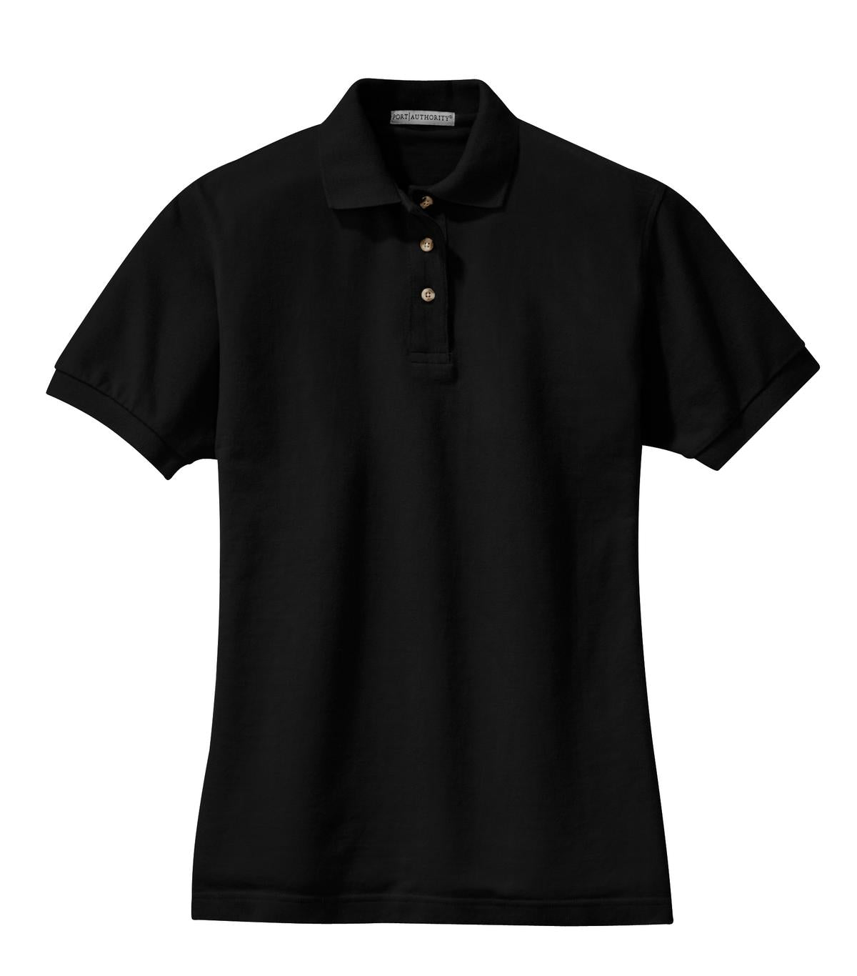 Port Authority Women's Heavyweight Cotton Pique Polo. L420