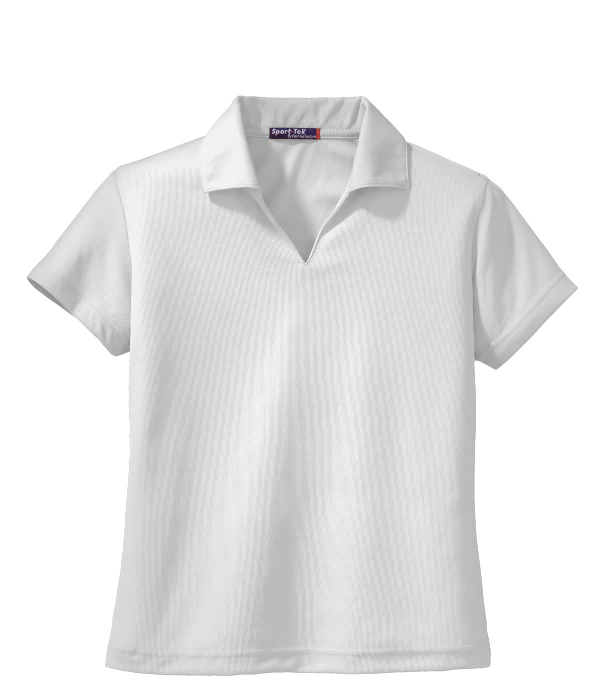 Sport-Tek Women's Dri-Mesh V-Neck Polo. L469