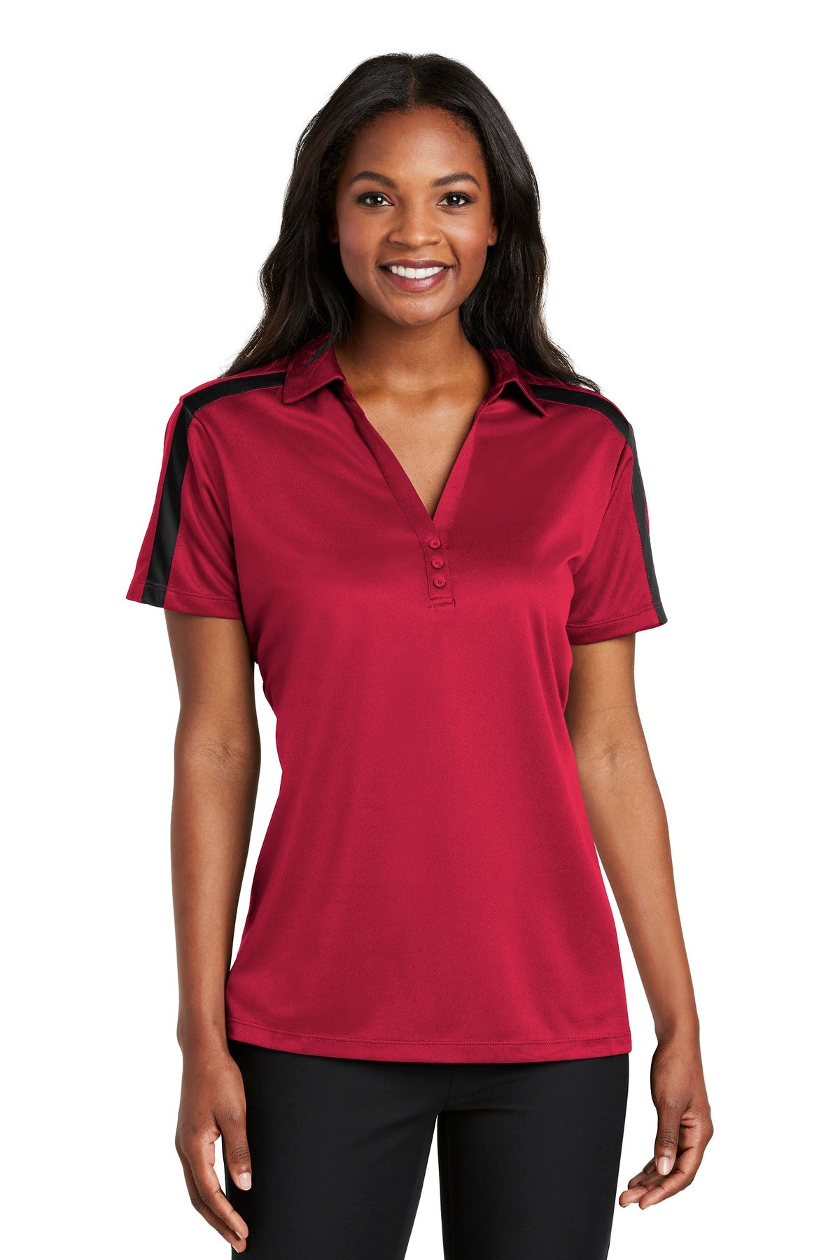 SanMar L547_redblack_model_front_032018.jpg