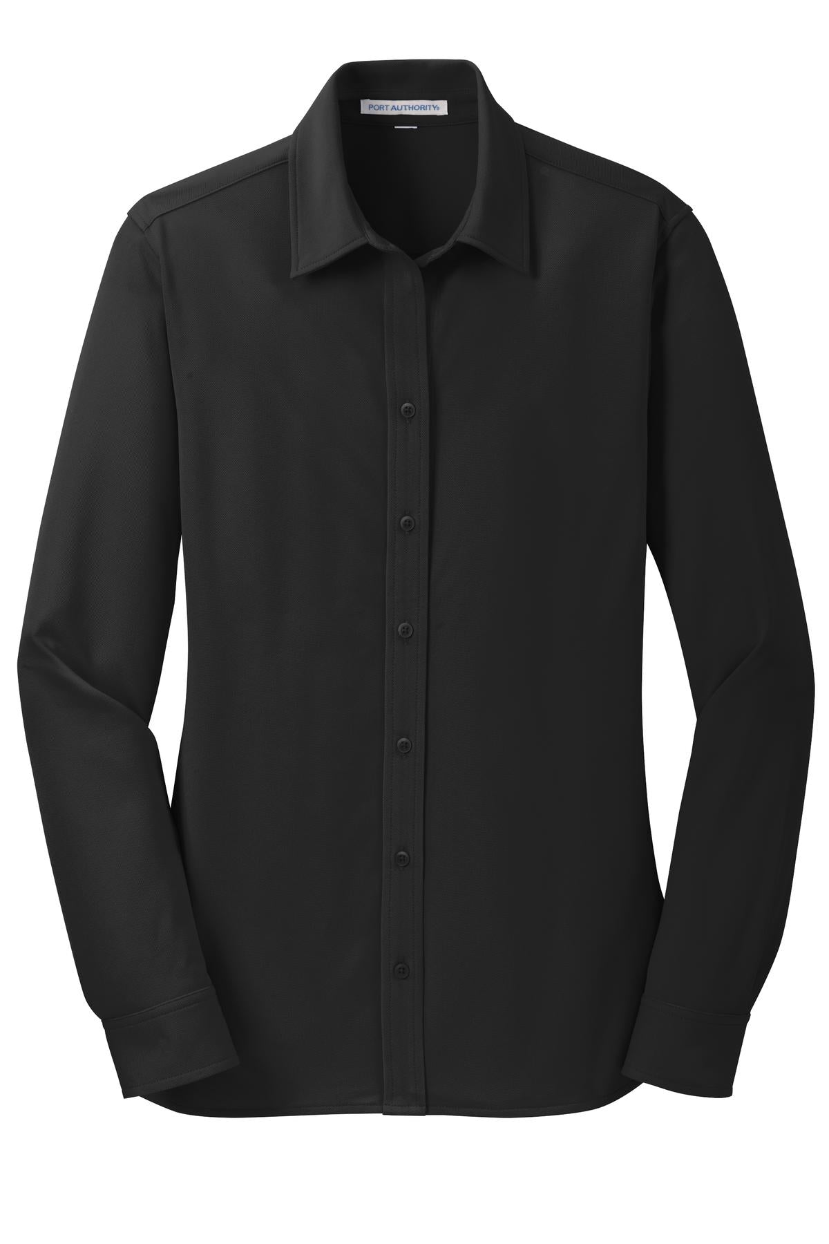 Port Authority Women's Dimension Knit Dress Shirt. L570