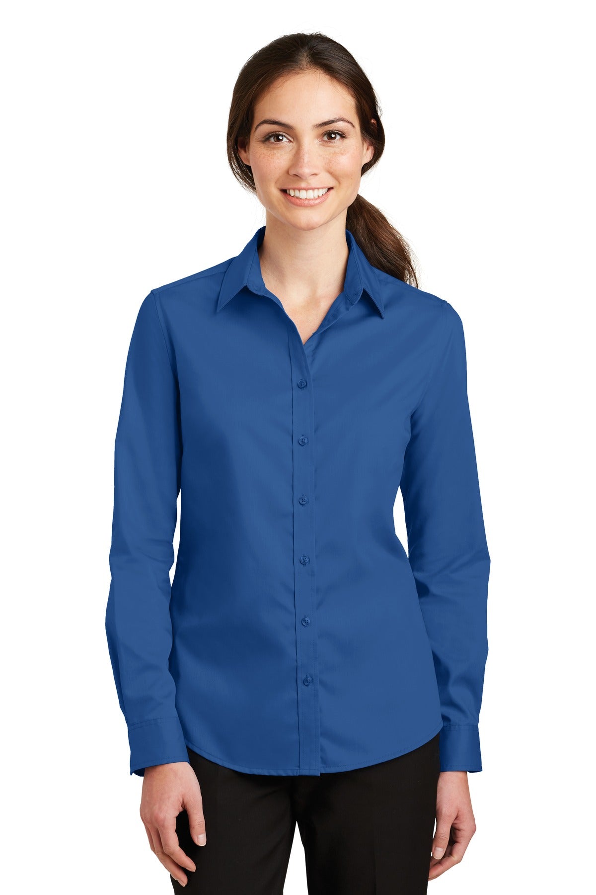 SanMar L663_trueblue_model_front_052016.jpg