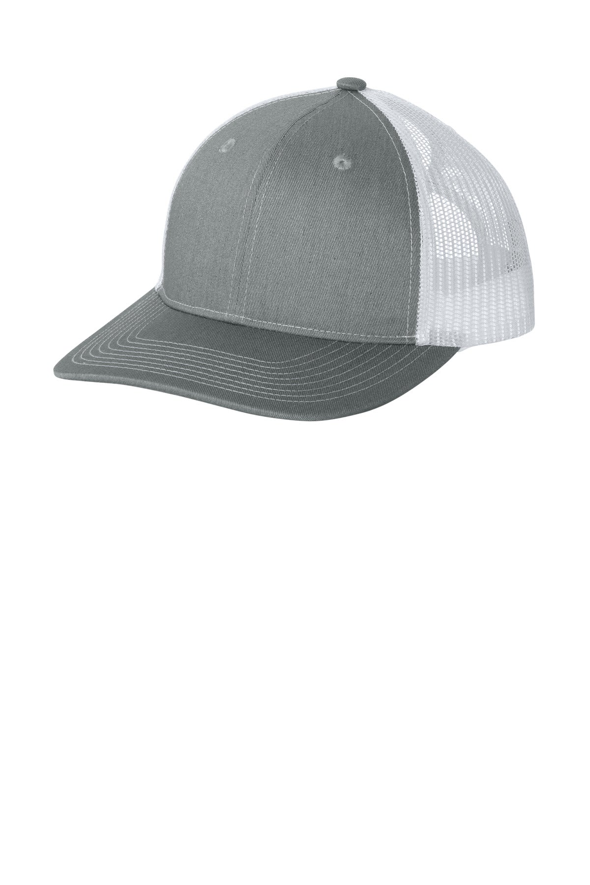 SanMar LC401_heathergreywhite_hat_left.jpg
