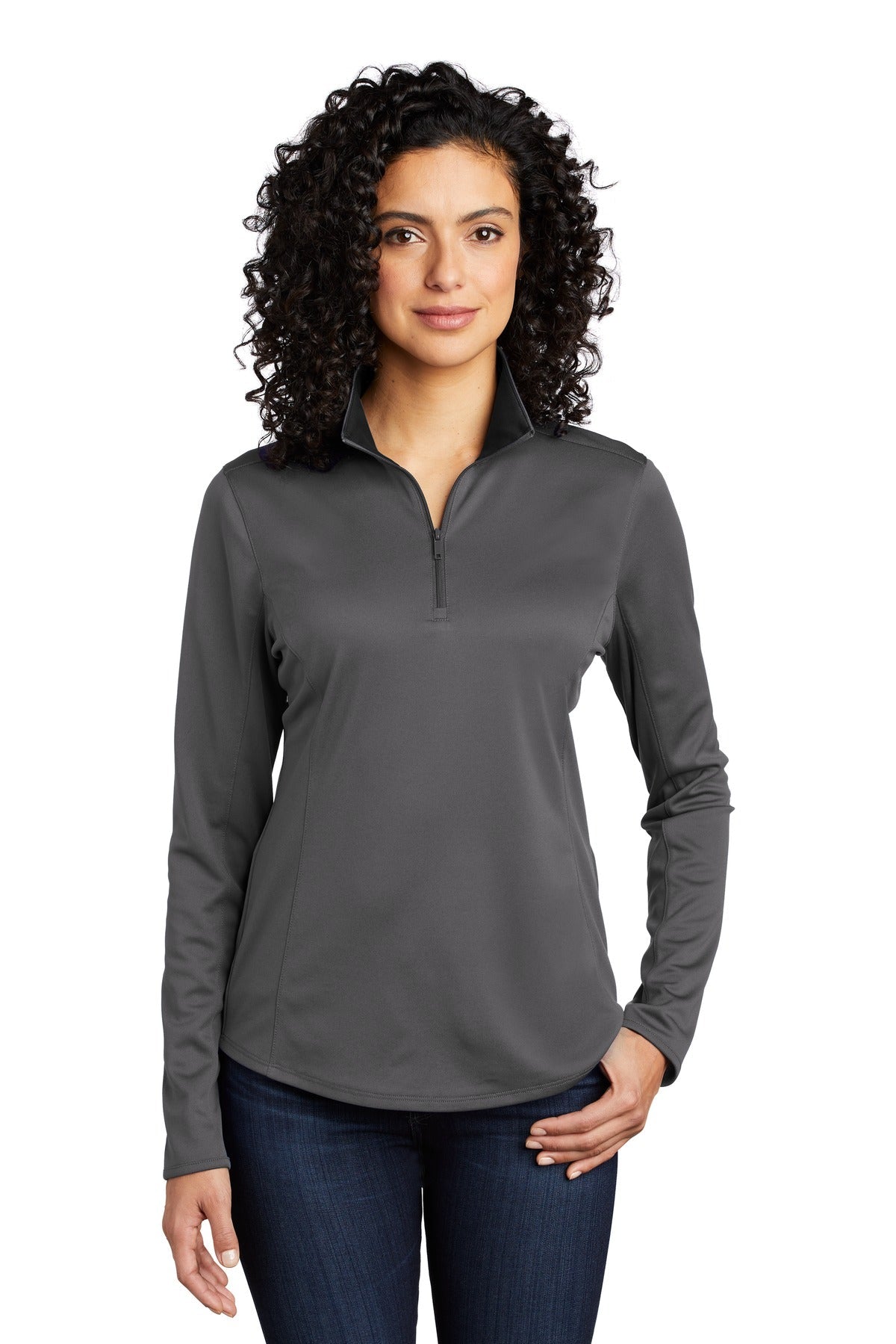 SanMar LK584_steelgreyblack_model_front_082019.jpg?v=1762283167