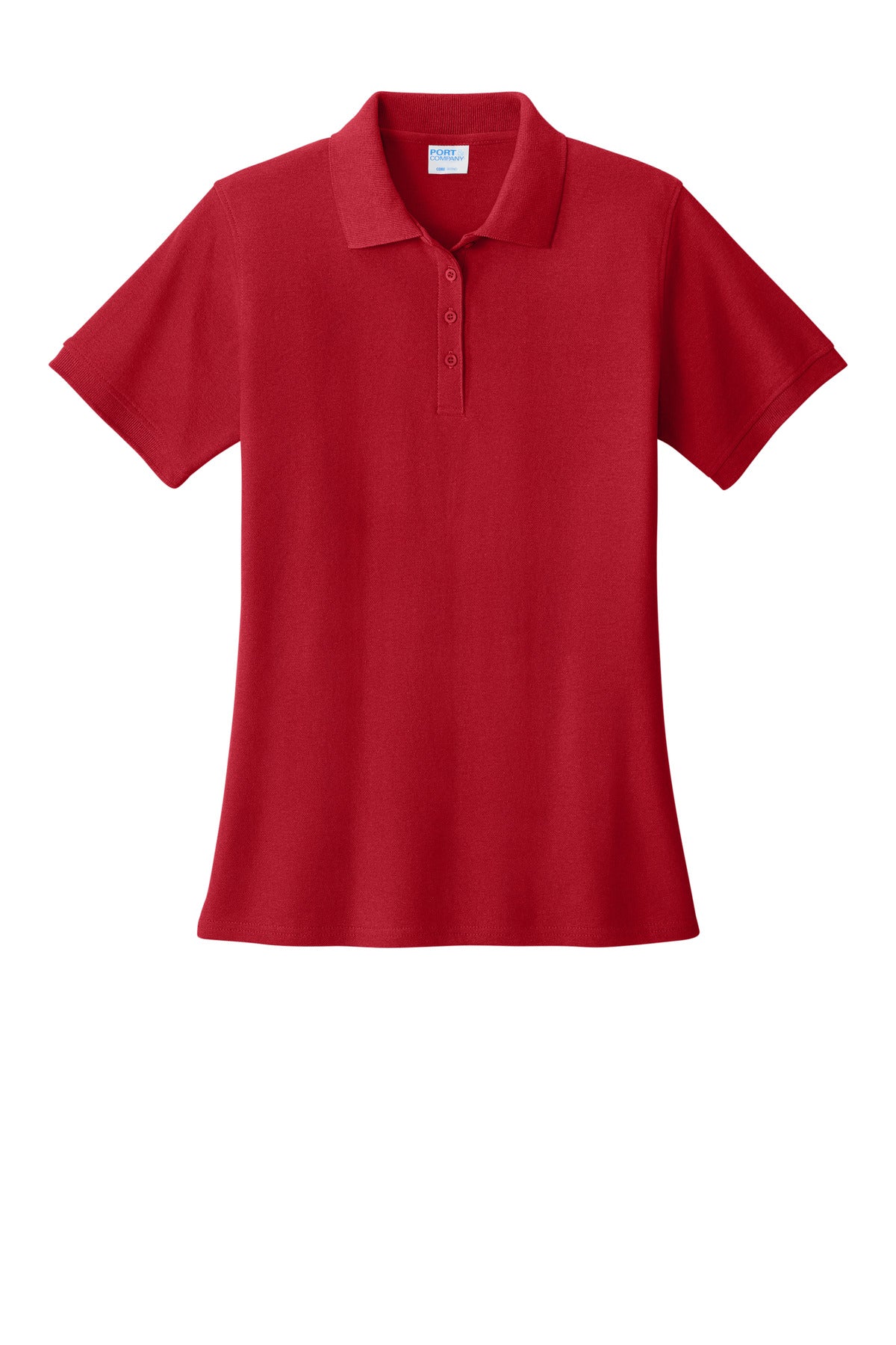 Port & Co Women's Core Blend Pique Polo. LKP155