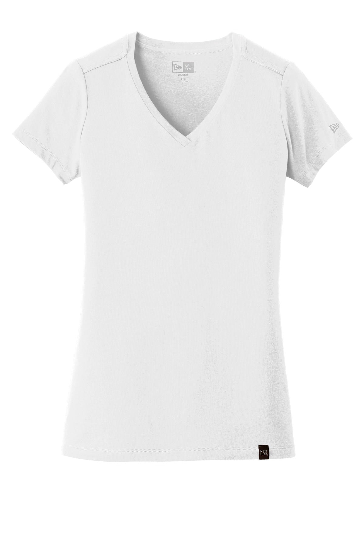 New Era Women's Heritage Blend V-Neck Tee. LNEA101