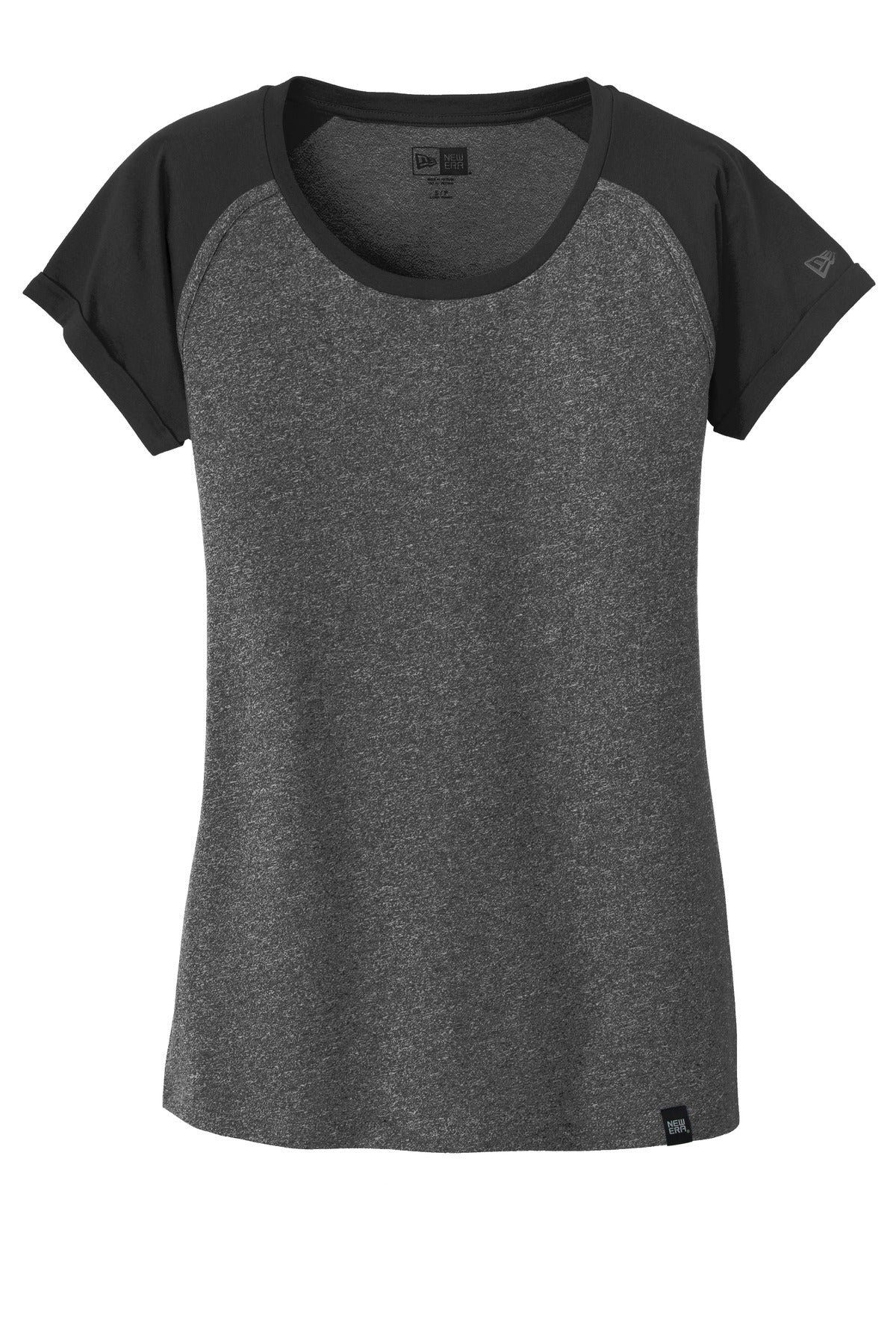 New Era Women's Heritage Blend Varsity Tee. LNEA107