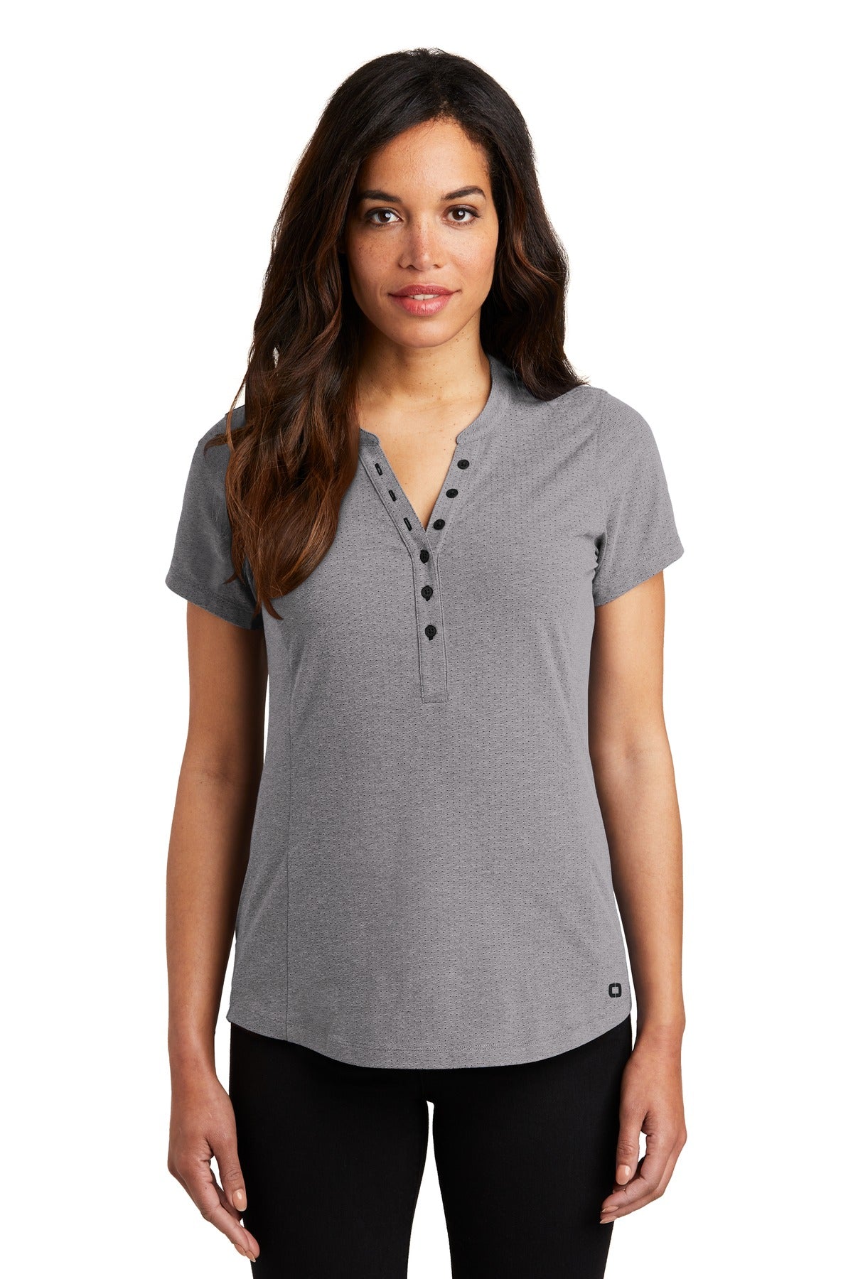 OGIO Women's Tread Henley. LOG136