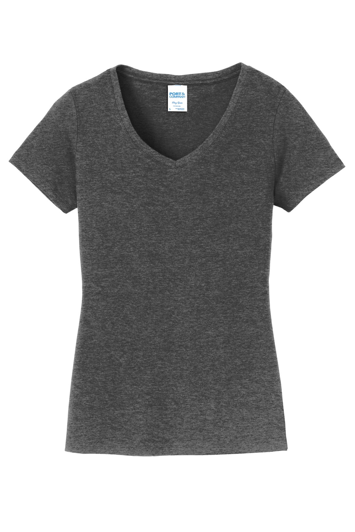 Port & Co Women's Fan Favorite V-Neck Tee. LPC450V