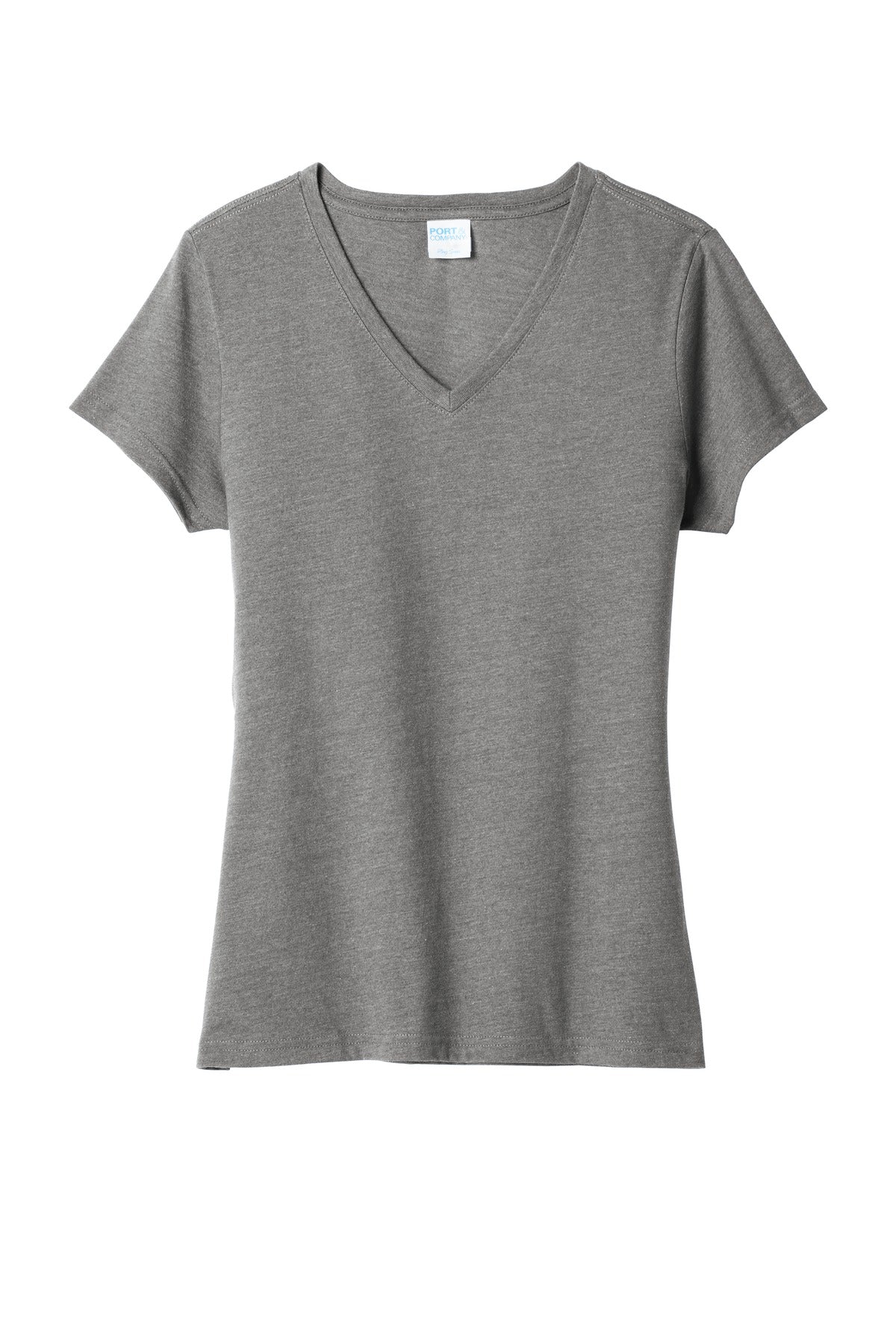 Port & Co Women's Fan Favorite Blend V-Neck Tee. LPC455V